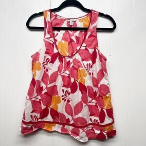 American Eagle Womens Top 14 Cotton Floral Dainty Cottagecore Beachy Lightweight
